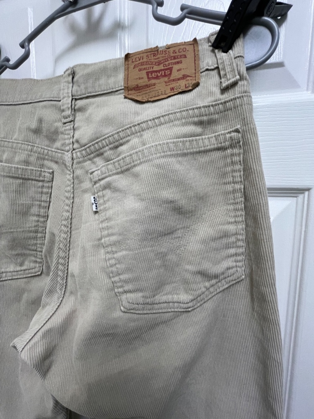 VTG 1982 Levi's 517 Corduroy 30W x 31L - Picture 11 of 16